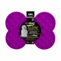 LickiMat Dog Slow Feeder Plate Purple