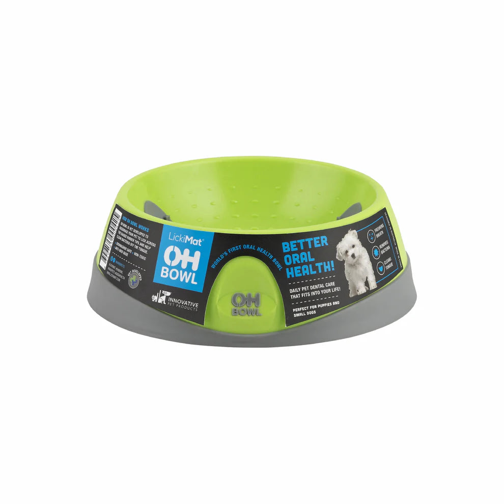 LickiMat Dog OH Bowl Small Green