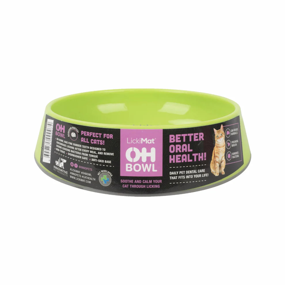 LickiMat Cat OH Bowl Green