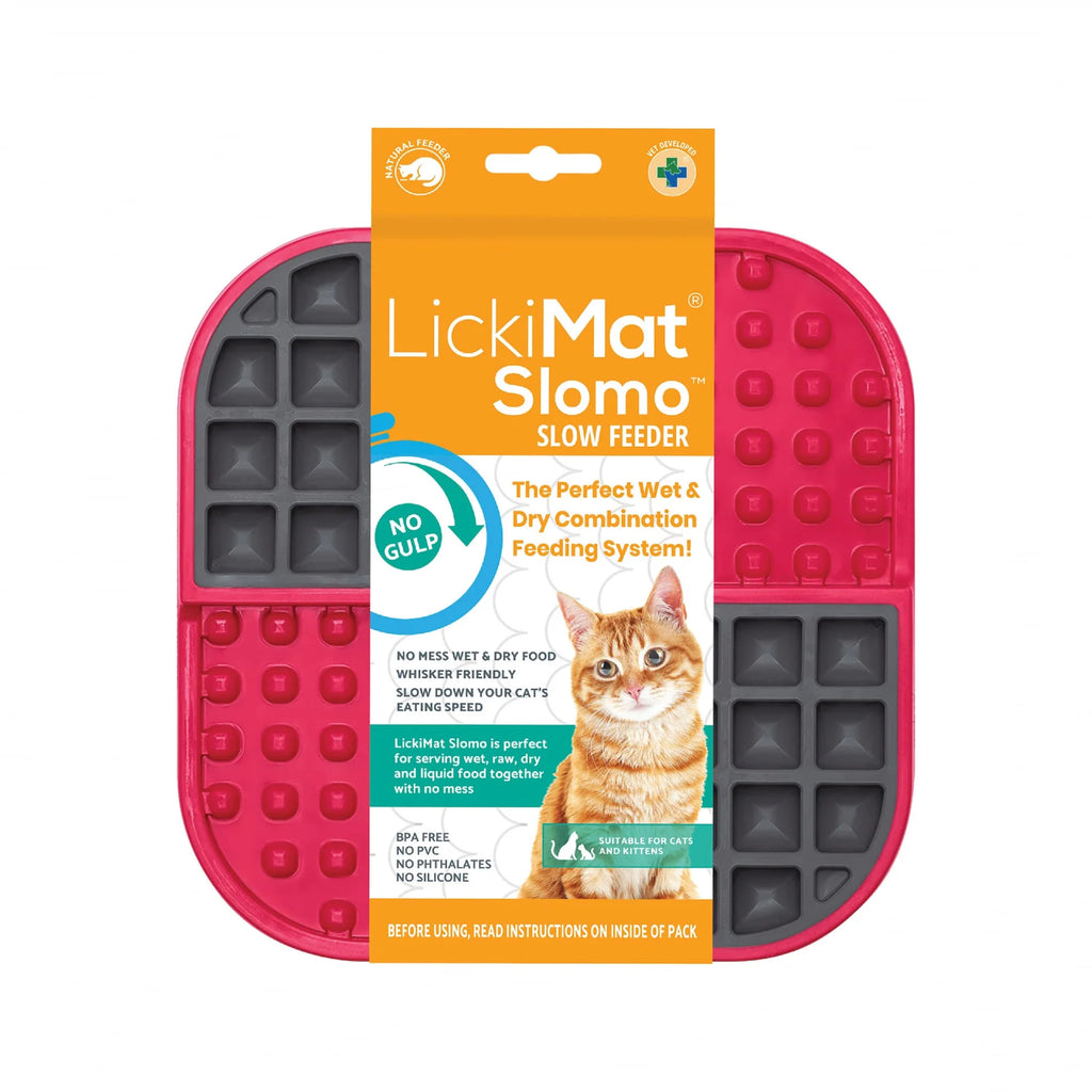 LickiMat Cat Slomo Red