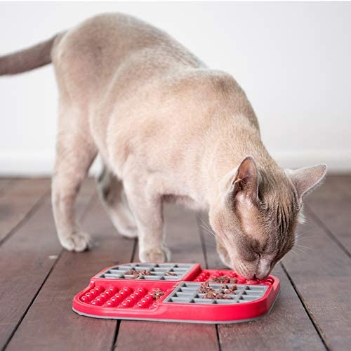 LickiMat Cat Slomo Red