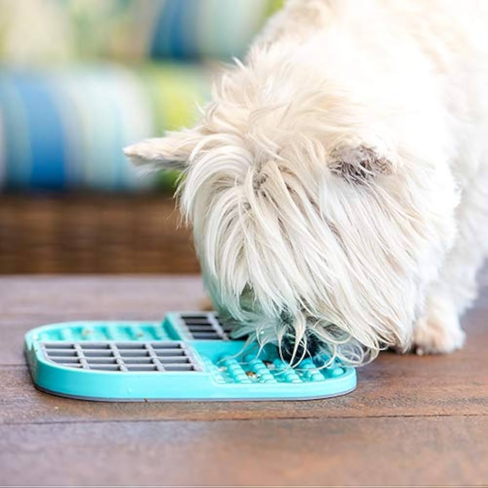 LickiMat Dog Slomo Turquoise
