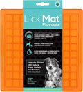 LickiMat Dog Playdate Orange