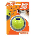 Nerf Dog Puzzle Feeder Ball 3.5in Blue/Green/Clear
