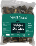 Pure & Natural Whitefish Small Skin Cubes 400g