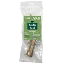 Pure & Natural Lamb Foot Natural 1pk