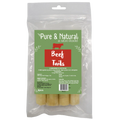 Pure & Natural Beef Tails 15cm 4pk