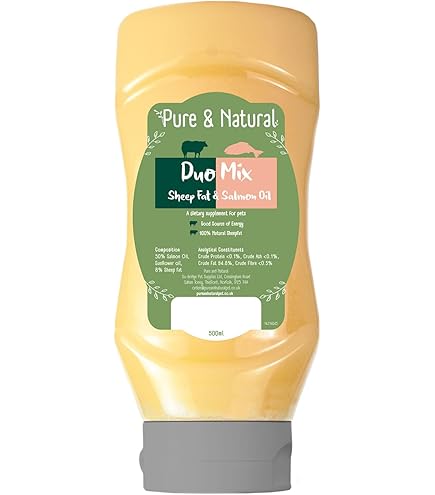 Pure and Natural Duo Sheep Salmon Oil 500ml