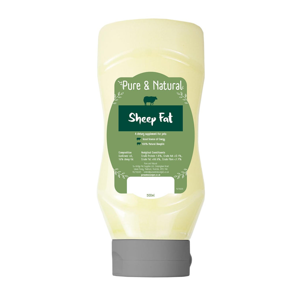 Pure and Natural Sheep Fat 500ml