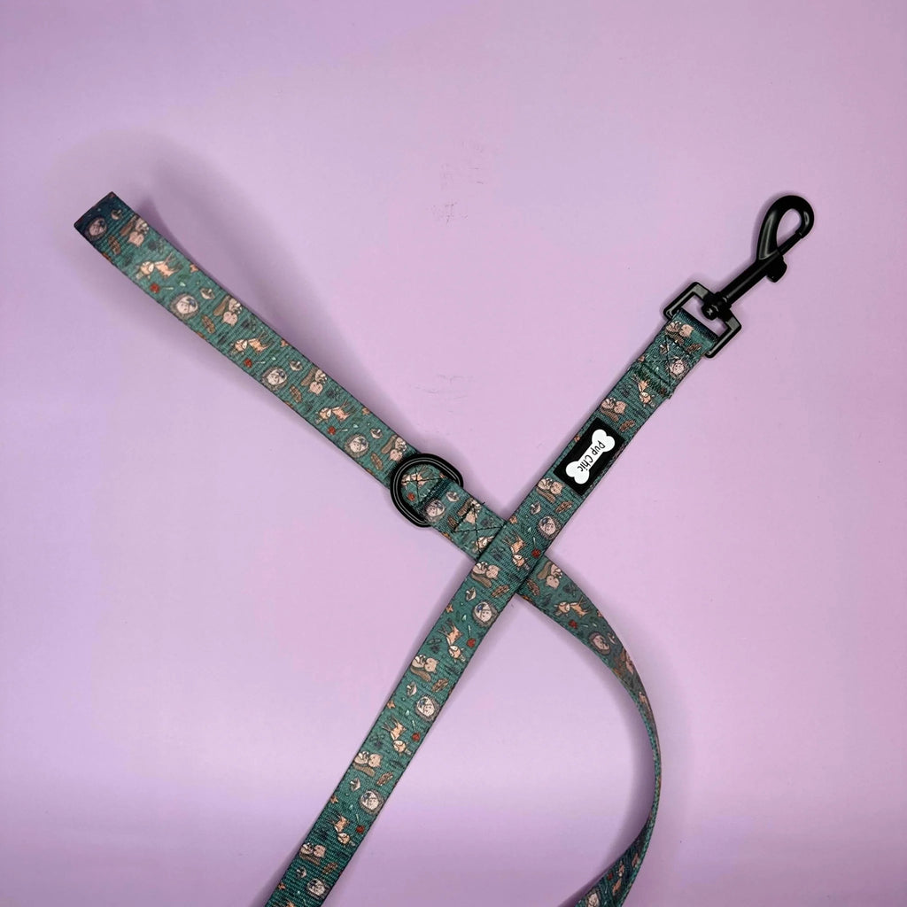 Pup Chic Woodland Wonderland 5FT Dog Lead