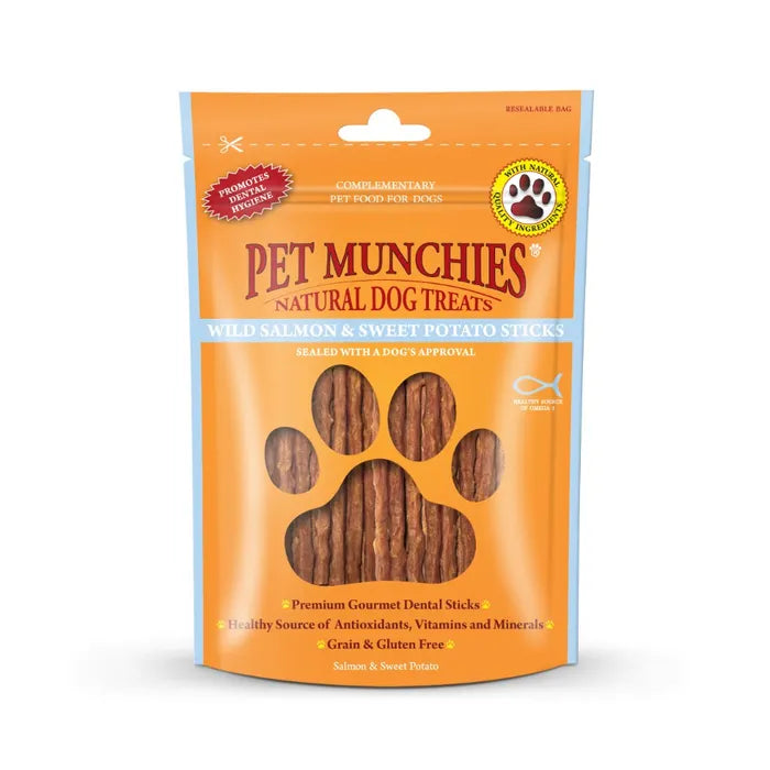 Pet Munchies Wild Salmon & Sweet Potato