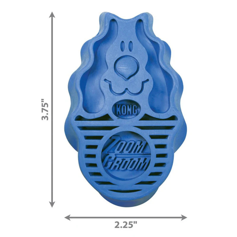 KONG Zoom Groom Blue Large