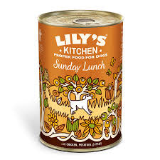 Lilys Kitchen Dog Tin Sunday Lunch 400g