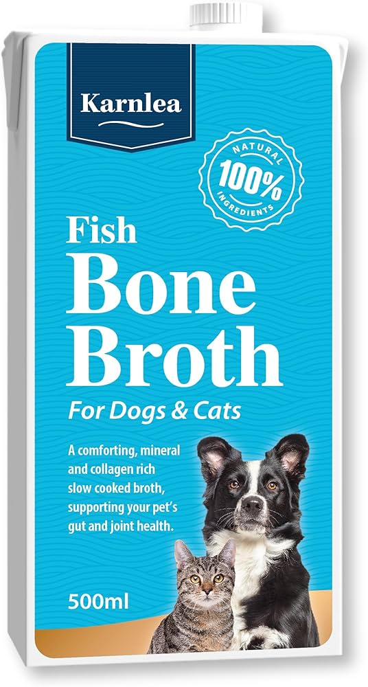 Karnlea Fish Bone Broth for Dogs and Cats 500ml