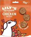 Lilys Kitchen Dog Treats Chomp-Away Chicken Bites 70g