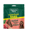 Natures Menu 967648 Country Hunter Dog Superfood Bars Beef with Spinach & Quinoa 70g
