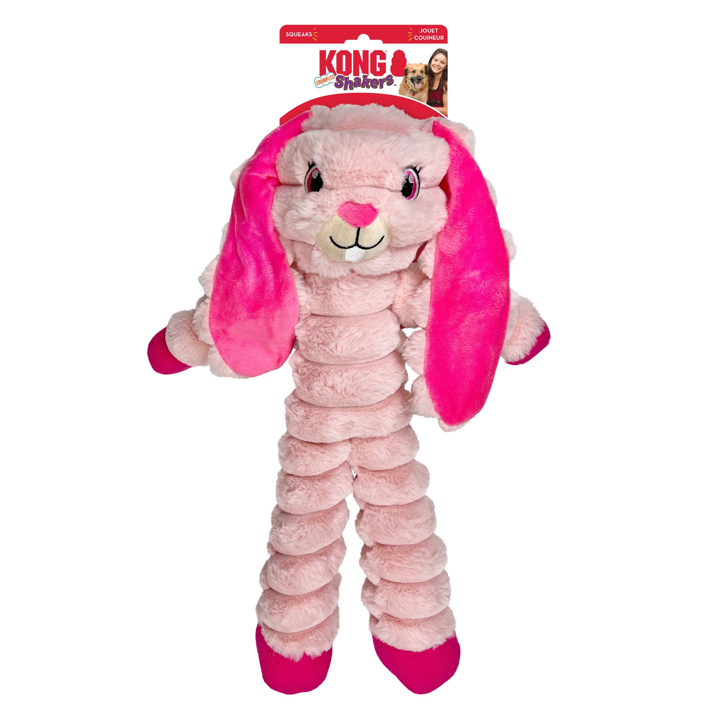 KONG Shakers Crumples Bunny X-Large