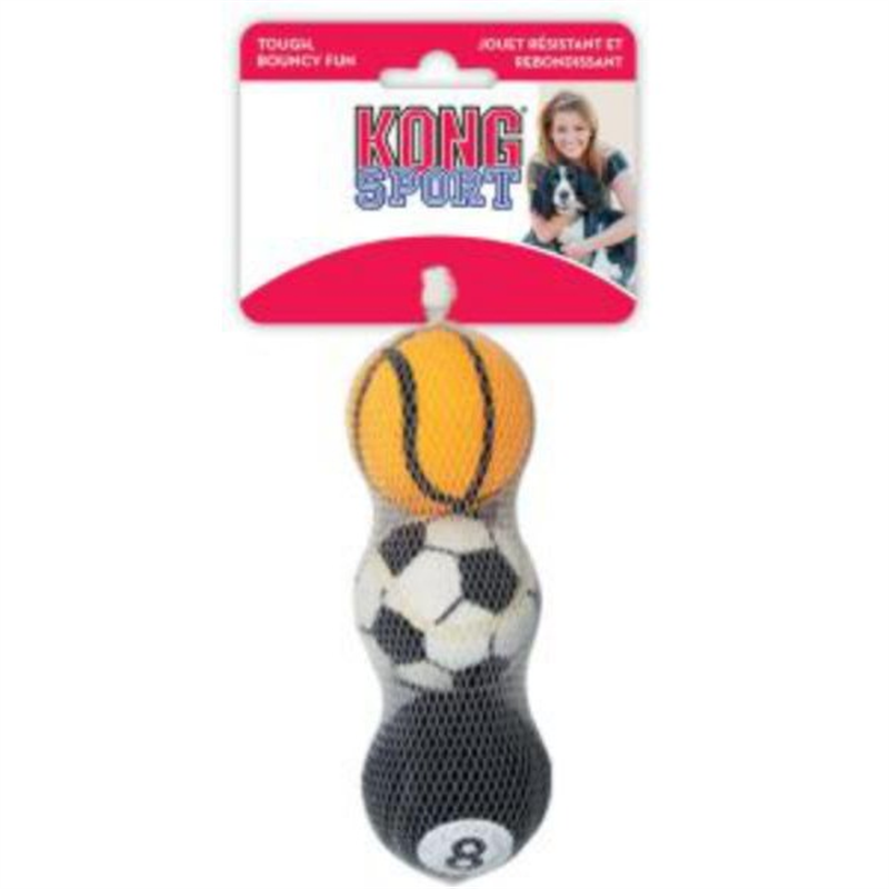 KONG Sport Soccer Balls Medium 3 Pack