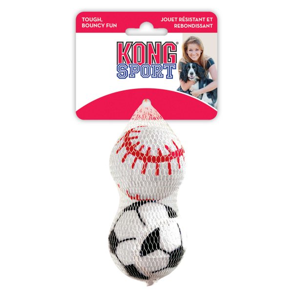 KONG Sport Soccer Balls Large 2 Pack