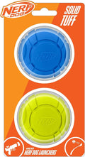 Nerf Dog Solid Foam Sonic Ball 2.5in 2pk Light Blue/Green