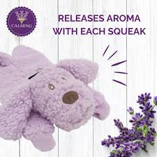 Aroma Calm Fleece Laying Down Dog