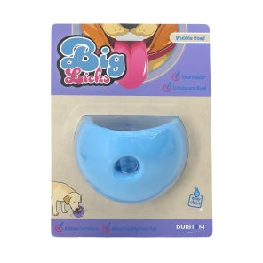 Durham Animal Feeds Big Licks Wobble Bowl - Blue