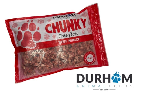 Free flow beef mince, 1kg