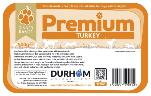 Durham Premium Turkey Dinner 500g