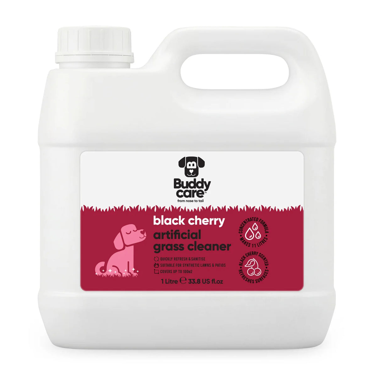 Buddycare Artificial Grass Cleaner - Black Cherry