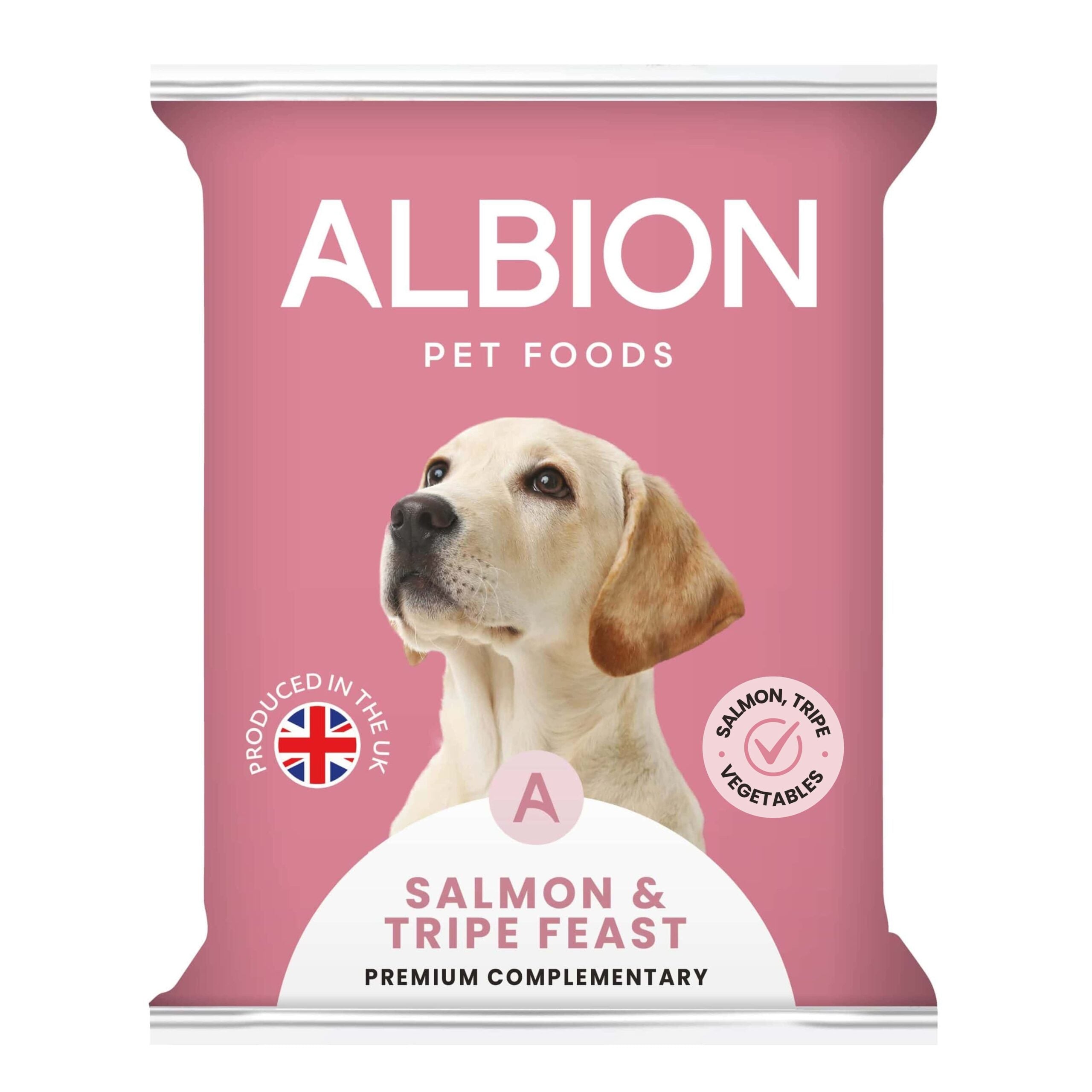 Albion Premium Salmon & Tripe 454g