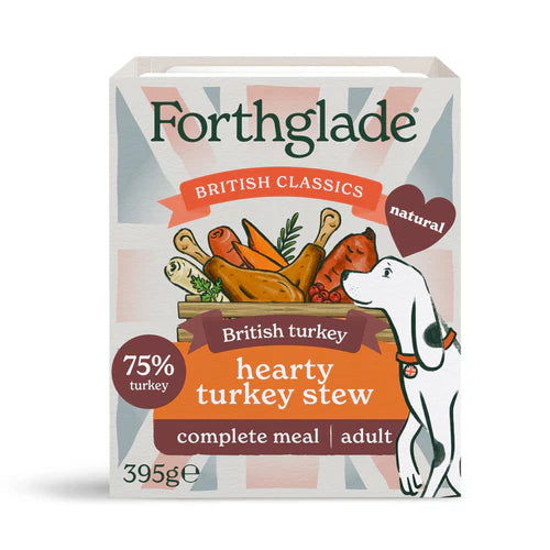 Forthglade British Classics Hearty Turkey Stew 395g