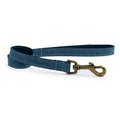 Ancol Timberwolf Leather Lead Blue 1mx19mm