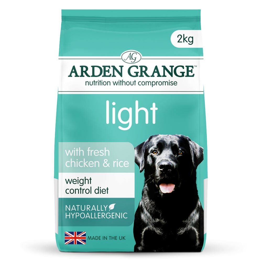 Arden Grange Dog Adult Light Chicken & Rice Small Bag 2kg