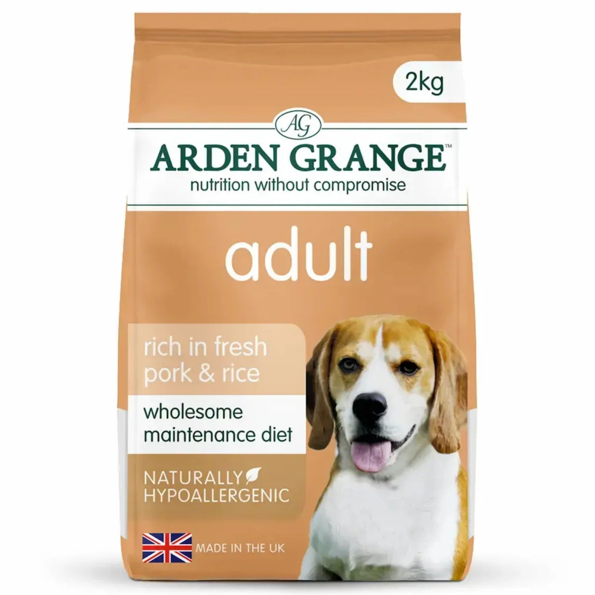 Arden Grange Dog Adult Pork & Rice 2kg