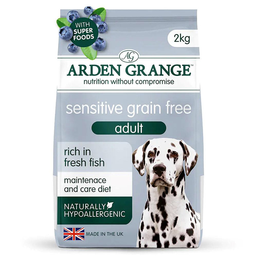 Arden Grange Dog Adult Sensitive Grain Free Small Bag 2kg