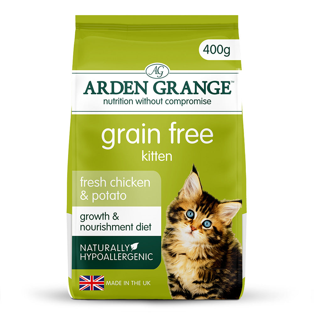 Arden Grange Kitten Grain Free Dry Food 400g