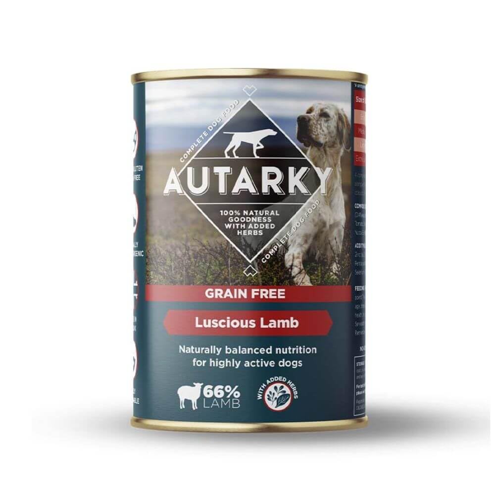 Autarky Grain Free Luscious Lamb Complete Tins 395g