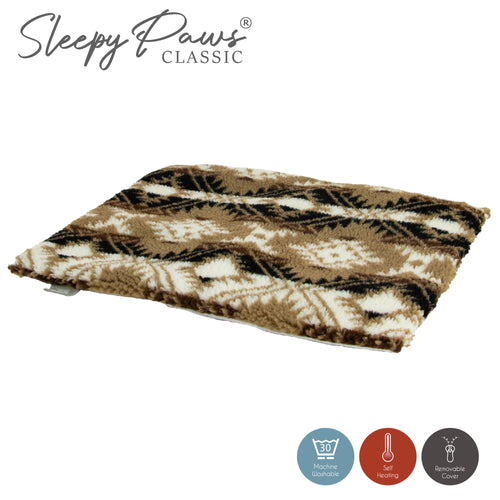 Ancol Sleepy Paws Self Heating Pad Brown