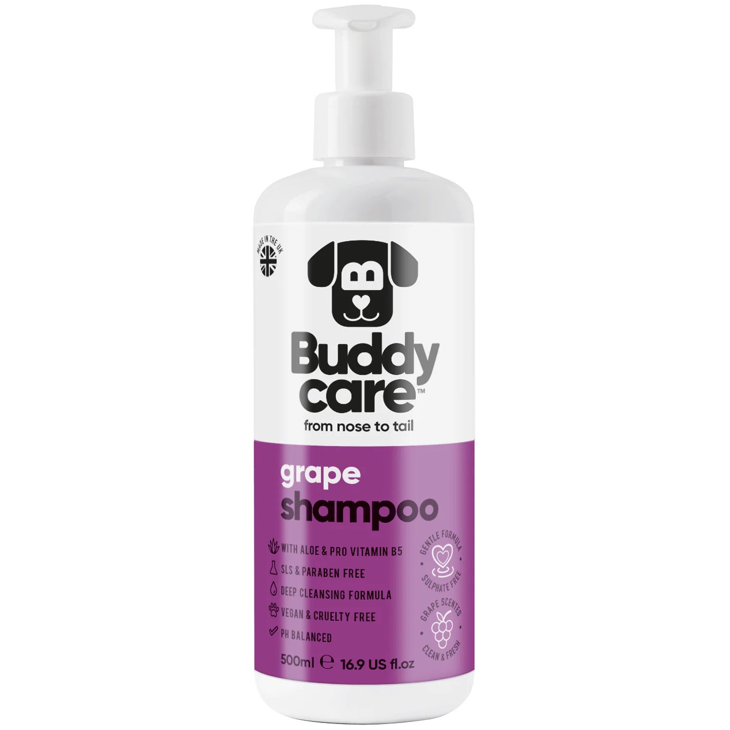 Buddycare Dog Grape Shampoo 500ml
