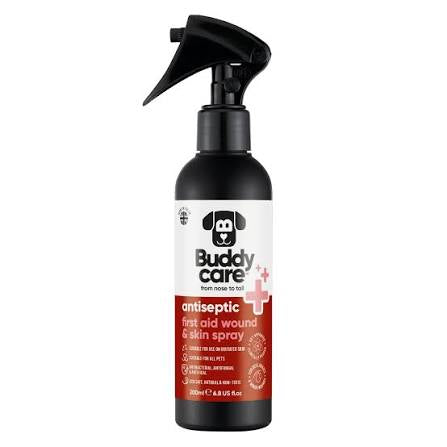 Buddycare Pet Antiseptic First Aid Wound & Skin Spray 200ml