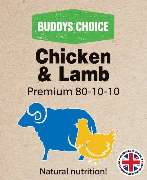 Buddys Choice Chicken and Lamb 80-10-10 454g