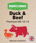 Buddys Choice Duck and Beef Premium 80-10-10 454g