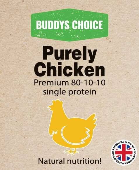Buddys Choice Purely Chicken 80-10-10 454g