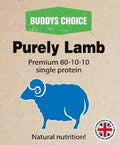 Buddys Choice Purely Lamb Premium 80-10-10 454g