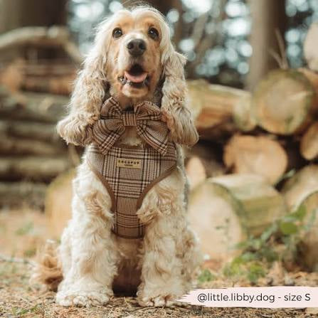 Cocopup Adjustable Neck Harness - Pup Plaid