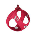 Curli Vest Dog Harness Clasp Air-Mesh Red Small