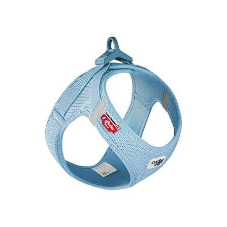 Curli Vest Dog Harness Clasp Air-Mesh Sky Blue Medium
