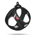 Curli Vest Dog Harness Clasp Cord Black Small