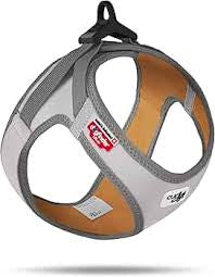 Curli Glow Clasp Vest Harness Reflective Grey Medium
