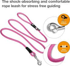 Curli Vario Comfort Leash Fuchsia Large